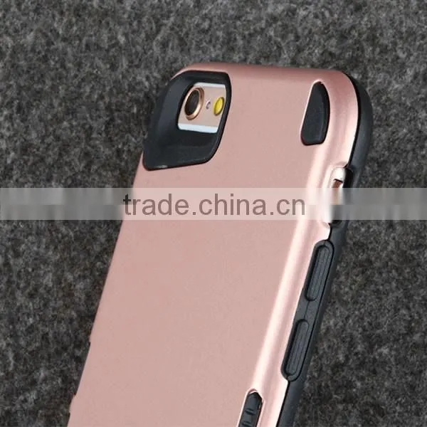 C&T Rose Gold Heavy Duty Rugged Hard Back Case Cover for Apple iPhone SE