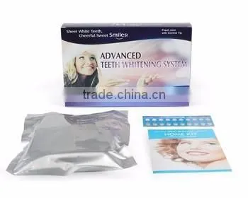 Well-appointed ! 2016 hot selling home use teeth whitening 44% peroxide dental bleaching system oral gel kit tooth whitener