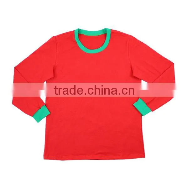 Wholesale baby pajama onesie kids christmas clothing t shirt and stripe pants Christmas costume outfits