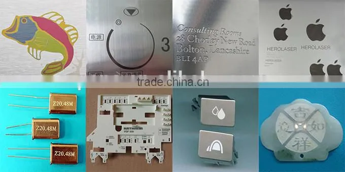 Energy-saving fiber laser marking machine for electronics and communication tools JPF-20W