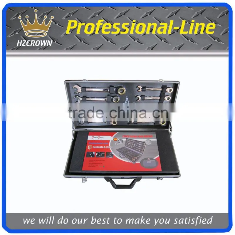 22pcs flexible ratchet wrench set