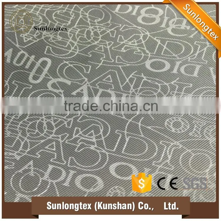 China online selling embossed microfiber fabric most selling product in alibaba