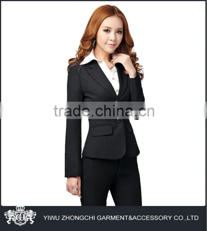 wound pocket elegant ladies suits