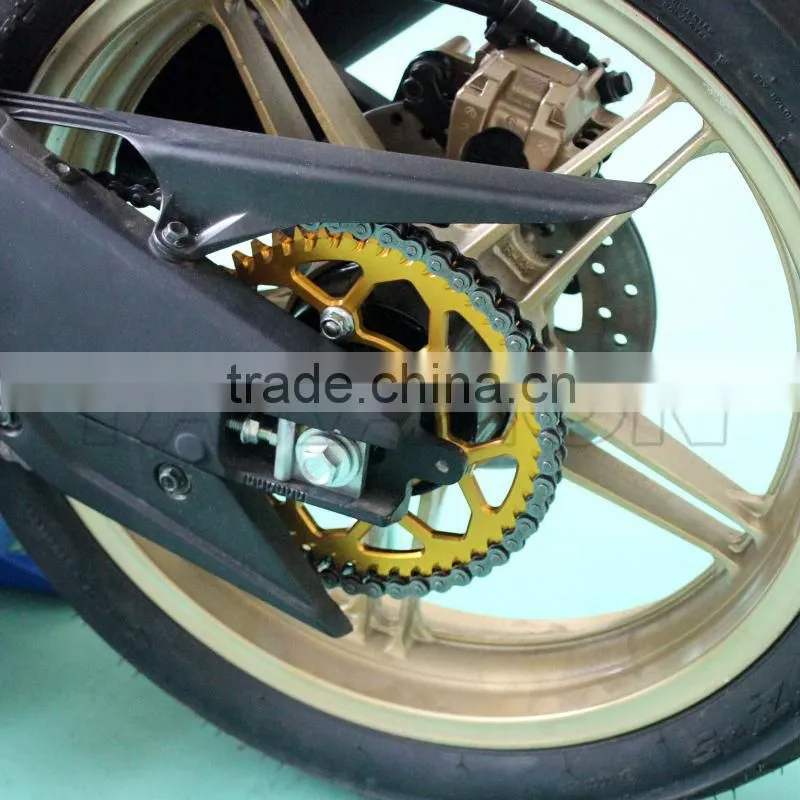 Motorcycle spare parts rear aluminum sprockets suit for Yamaha R15