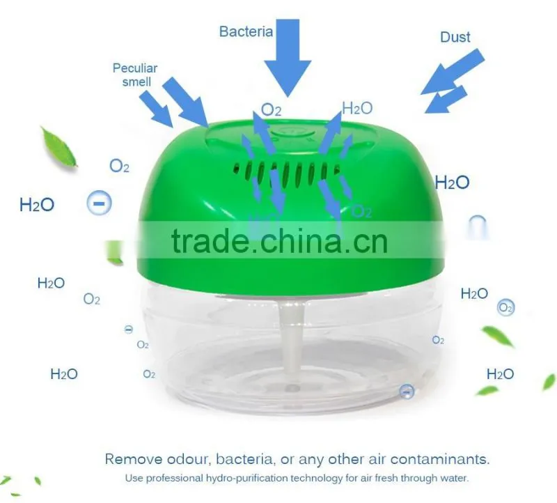 KS-03 aromatheraphy diffuser with colerful LED lights and anion generator