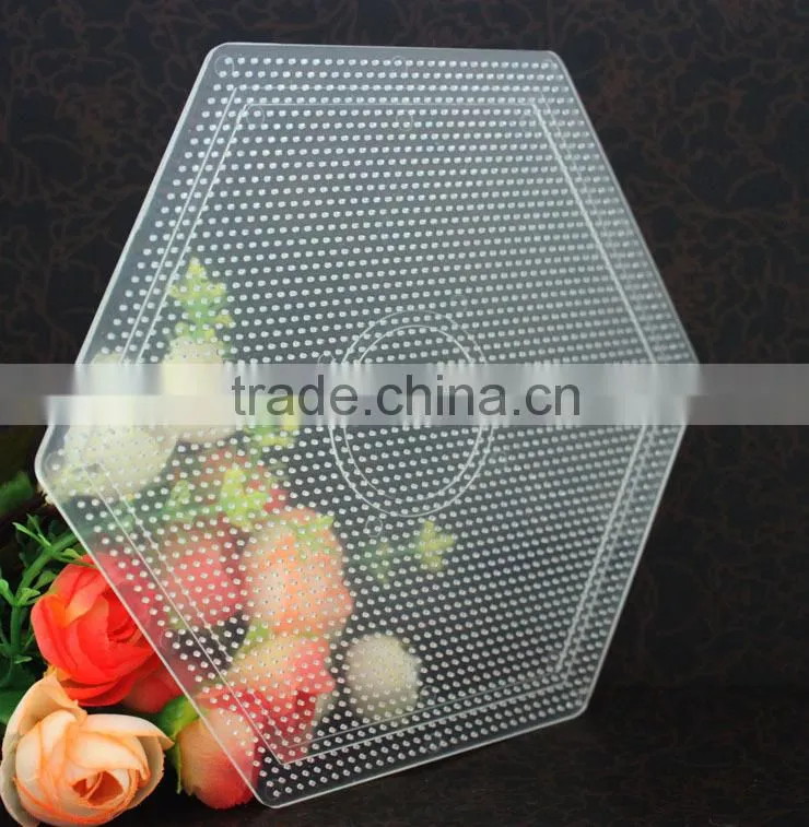 The best ARTKAL fuse beads kid toy hexagonal pegboard for 2.6mm hama beads
