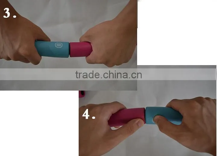 Foam covered weighted hula hoop for fitness