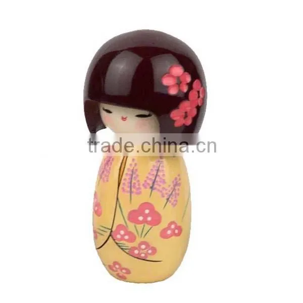 hot sell customs design wooden doll for wholesale