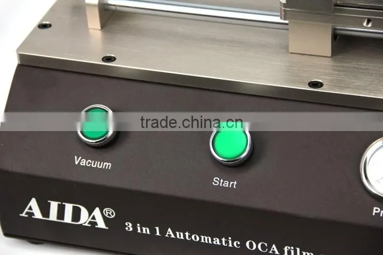 Built-in Vacuum Pump Universal Automatic LCD OCA Film Laminating Machine OCA Laminator refurbish machine for iphone samsung lcd