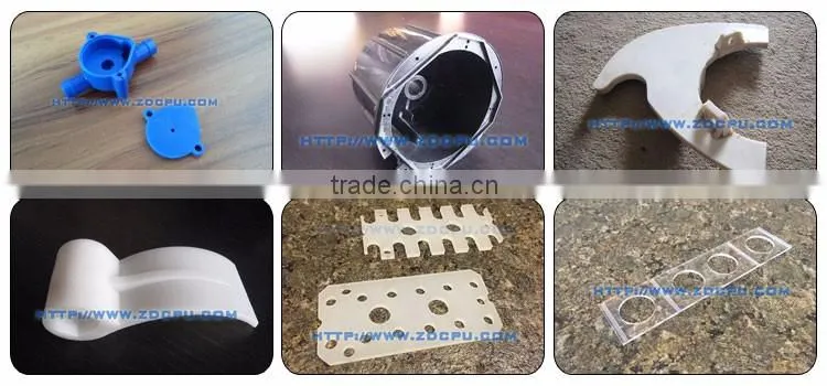 FDA good toughness PE CNC plastic parts