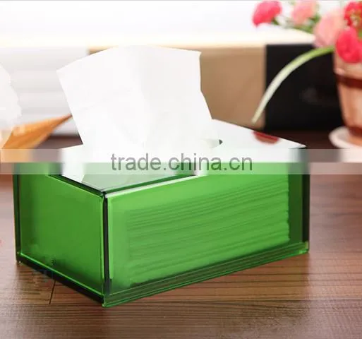 hot sale rectangle acrylic tissue box