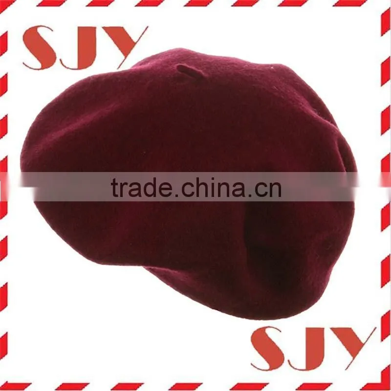 Fashion wool beret, Woolen Kids French Hat Beret Hat