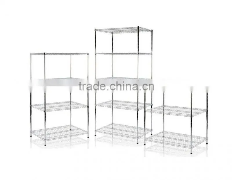Steel Chrome Shelving Multipurpose Storage System