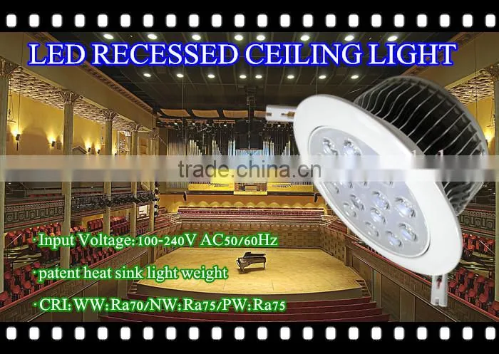 new arrival led downlight 220v recessed ceiling light