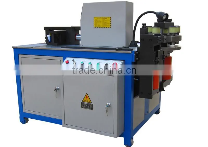 SIMENS/panasonic PLC cnc hydraulic busbar cutting punching bending machine