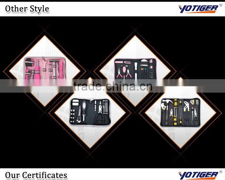 23pcs Female Pink Promotional Hand Kit Set Tool Bag