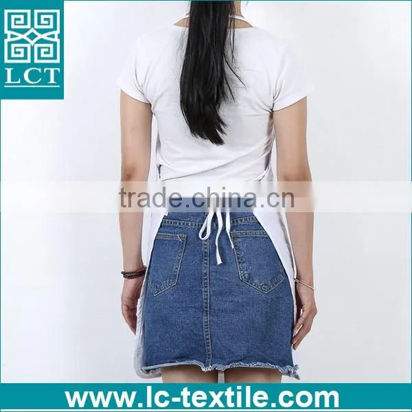 custom heat transfer printing cheap promotional apron