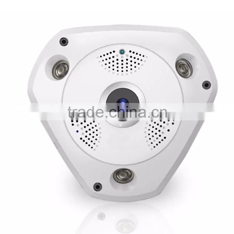 360 Degree Panoramic CCTV 3D VR Fisheye IP Camera