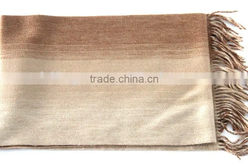 gradient woolen scarfs