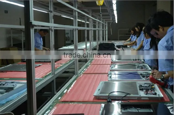 China advertising supplier 42 inch rotating mobile board stand lg screen digital signage hardware