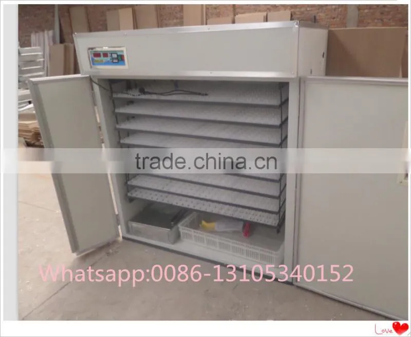 ZH-2112 stainless steel solar power egg incubator/ automatic egg incubator/chicken hatchery machine for sale