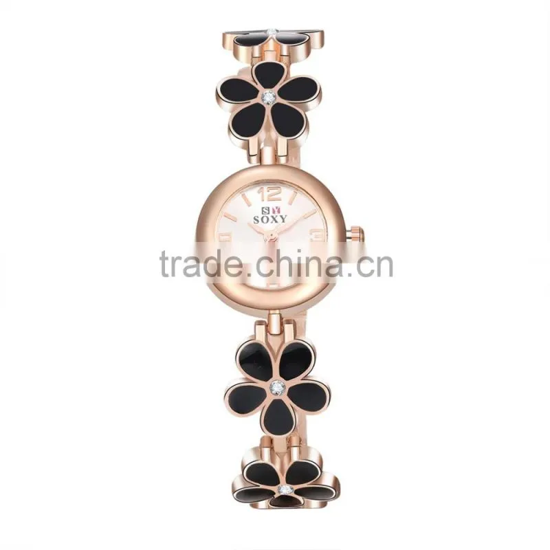 Hot watches flower type women watch