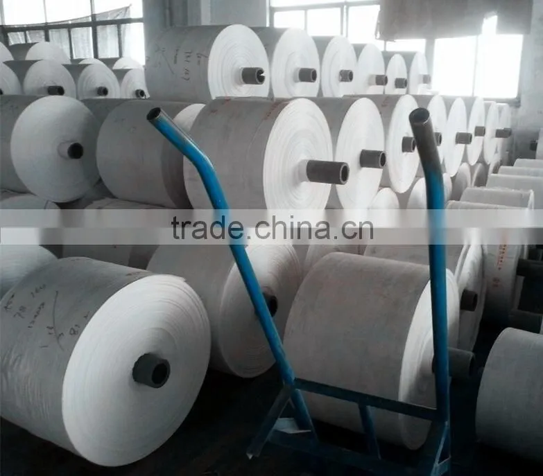 Polypropylene woven bag/sack rolls, tubular fabric for PP woven bags