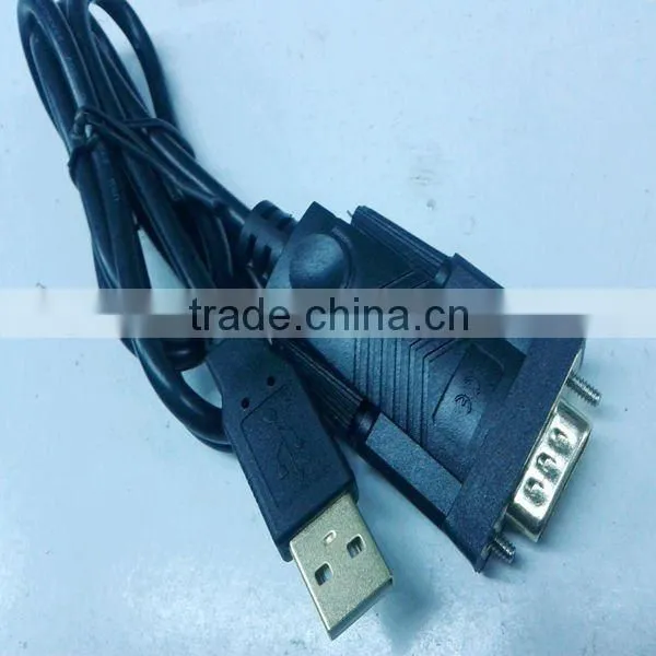 mini size 9/25 pin to usb 2.0 Serial RS232 Cable DB9/DB25 port Adapter