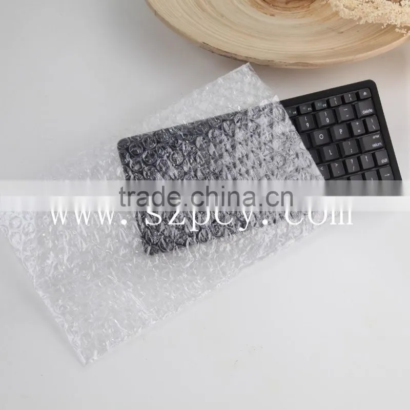 transparent dubble-sided bubble buffer protection bag