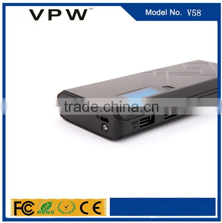 2016 Rechargeable Li-ion Battery Power Bank Rechargeable Li-ion Battery Power Bank With LCD Display 10000mAh power bank charger
