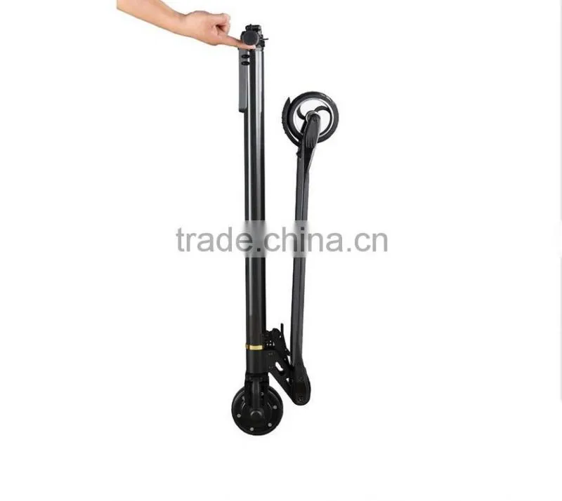 Ligthest electric carbon fiber city bike with 5inch Tubess Tyre