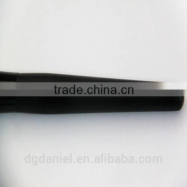 Single Black Blush Brush White Goat hair Makeup Brush
