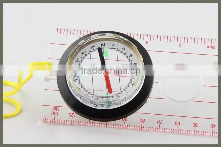 Map measuring scales sompass for army circle cutter