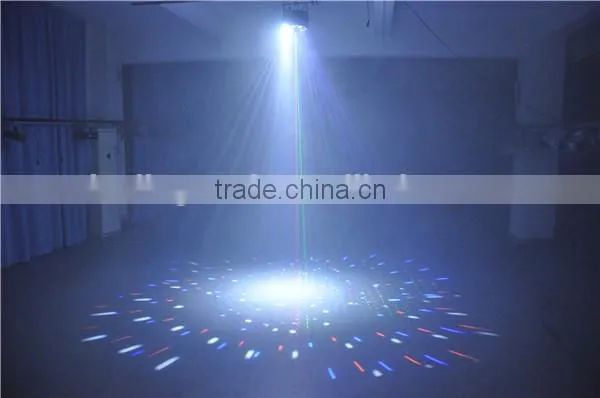 MixLEDLaser 8*3W White LED Strobe + 5*3W RGBWY LED Effect + 150mW RG 8Gobo Laser Light | 3 in 1 Led Lights Laser
