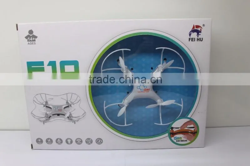 2.4G 4Channel Remote Control Middle Size Quadcopter With Upside Down Flying Function