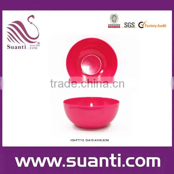 2015 Best selling kitchen accessories home tableware dot print melamine square plate wholesale