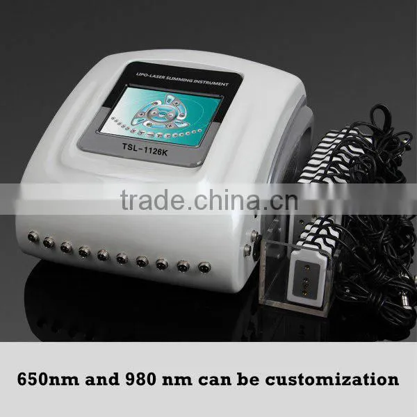 Portable i lipo laser for sale 10 big pads&4small pads