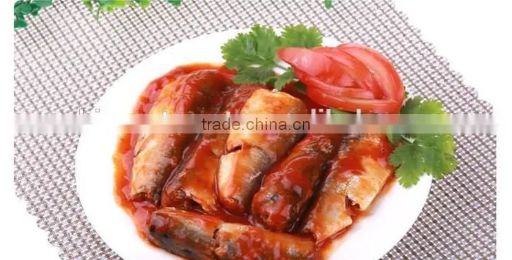 125g 155g 425g OEM Canned Sardine In Tomato Sauce and In Vegetable Oil with Low Price