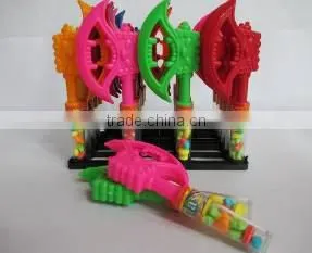 Weapon knife toy candy in tray