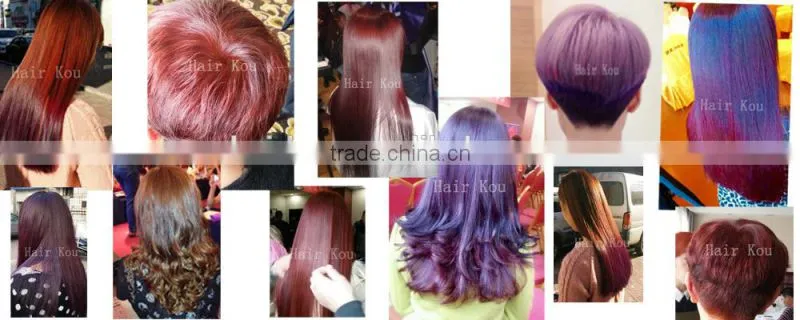Violet coffee color hair dye professional salon use hair dye