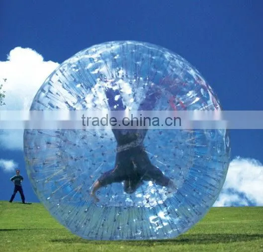 PVC and TPU plastic human sized hamster ball for adults