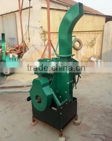 wood crusher with diesel engine Hydraulic feed system