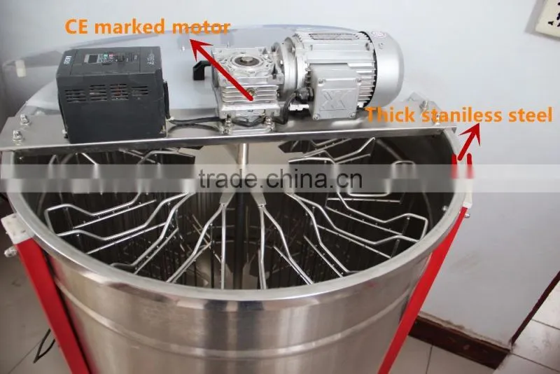 High quality beekeeping equipment 6, 8, 12, 24 frames electric honey extractor