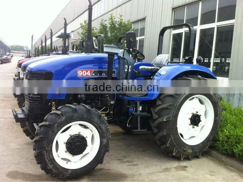 DQ904, 90HP 4x4 tractor fit with 4in1 Front end loader, slasher mower, Backhoe, post hole digger etc.