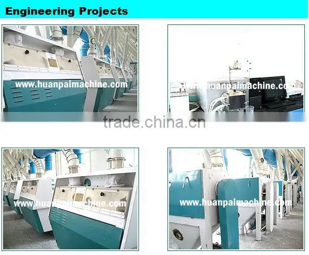 100TPD wheat flour miling machine with price