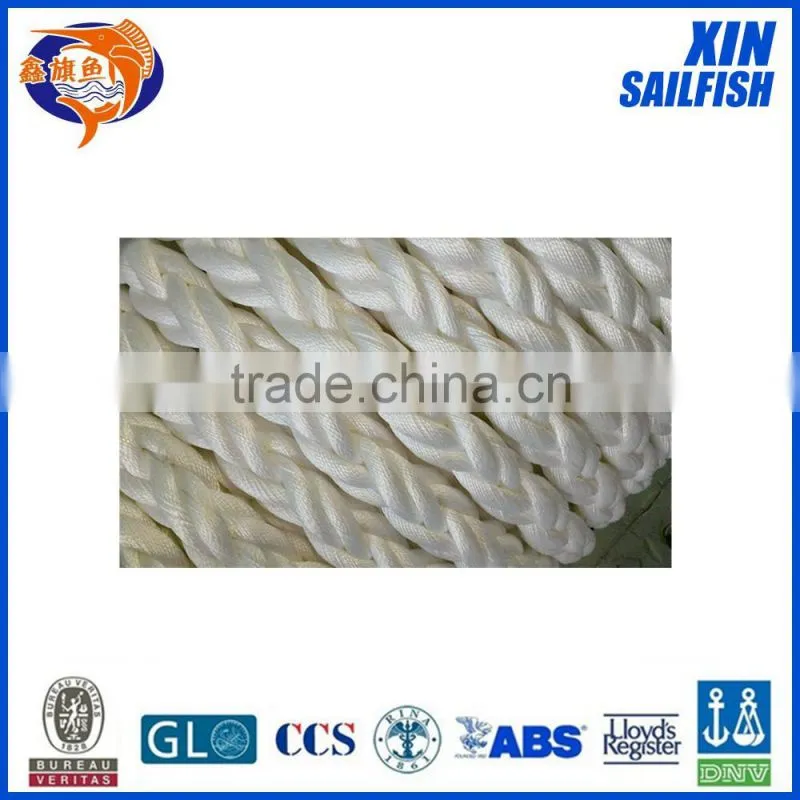 8 ply polypropylene rope for mooring rope with high quality and low price