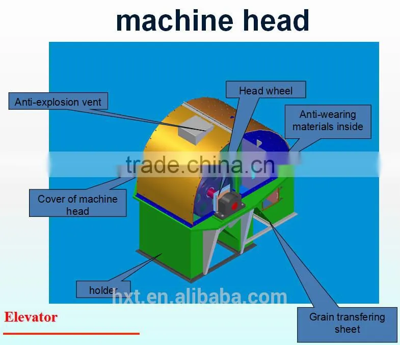 china chain cement grain vertical bucket elevator for sale