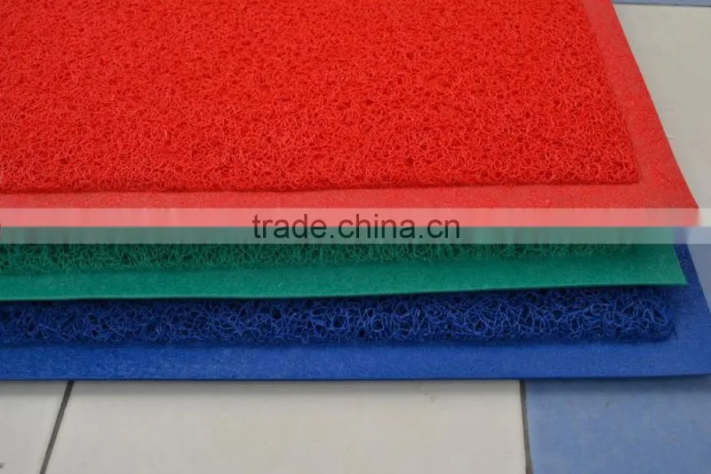 HOT!!! Welcome PVC door mat/PVC coil vinyl loop mat