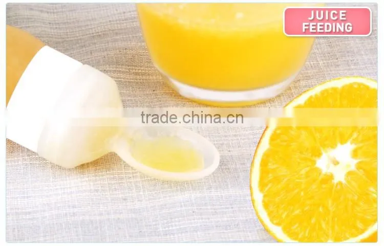 Hot sale non-toxic bpa free silicone baby feeding cuchara