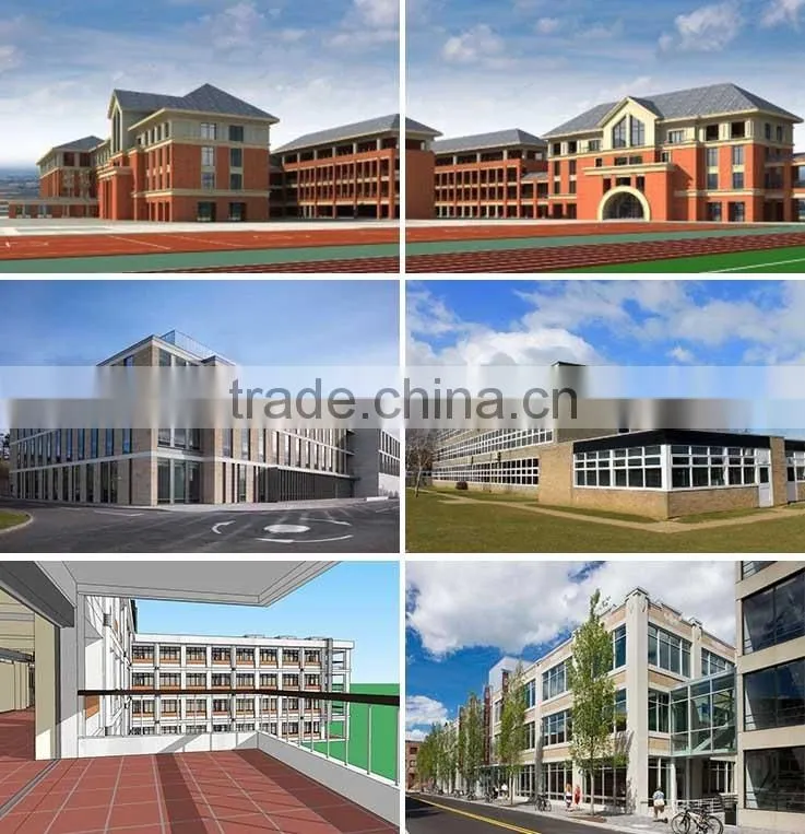 Turn Key Prefabricated Light Steel Frame School Building